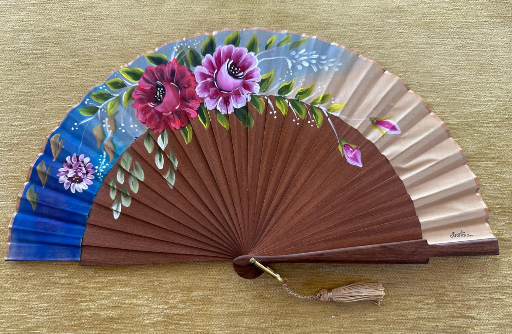 Abanico flores