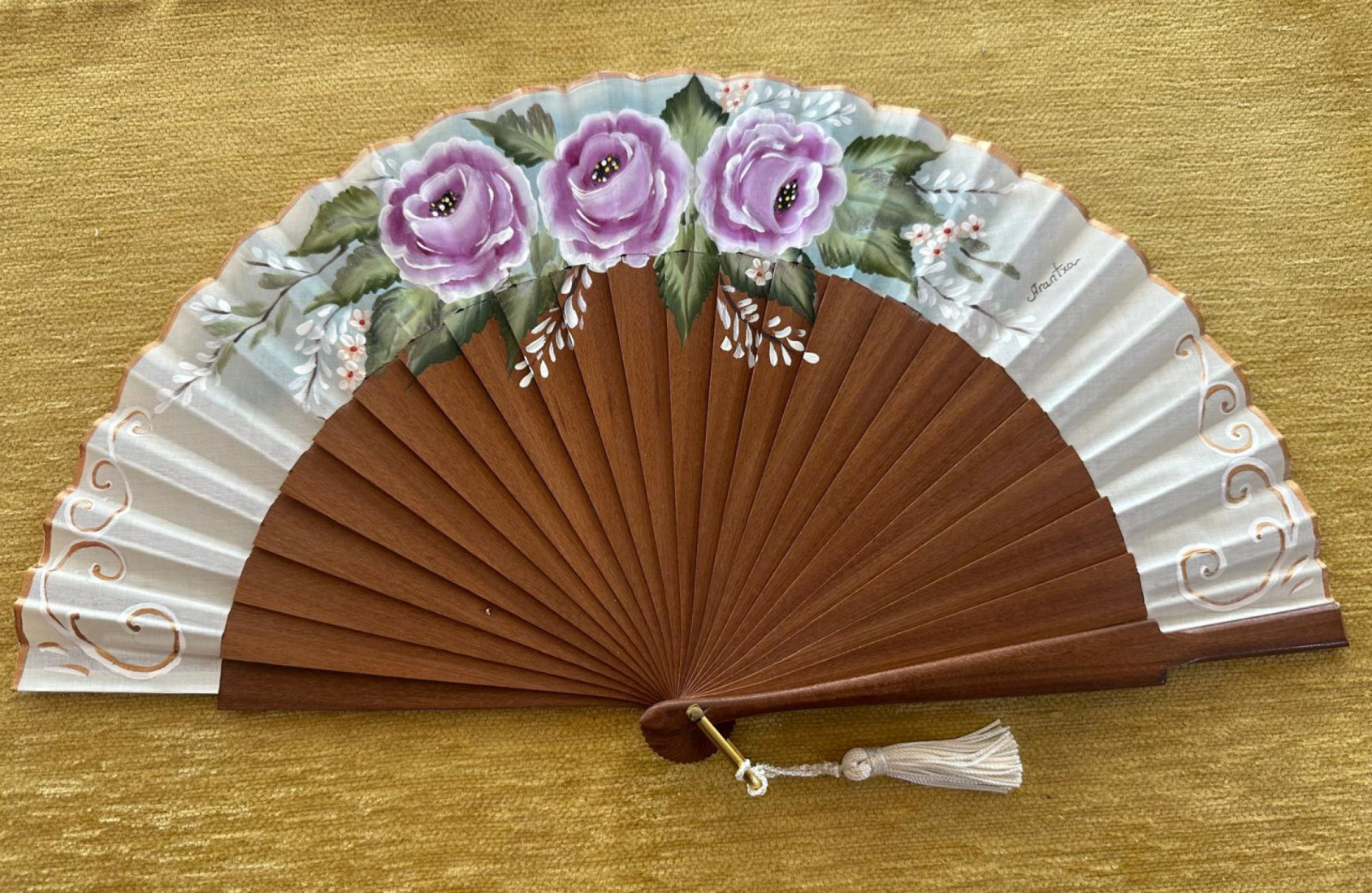 Abanico flores