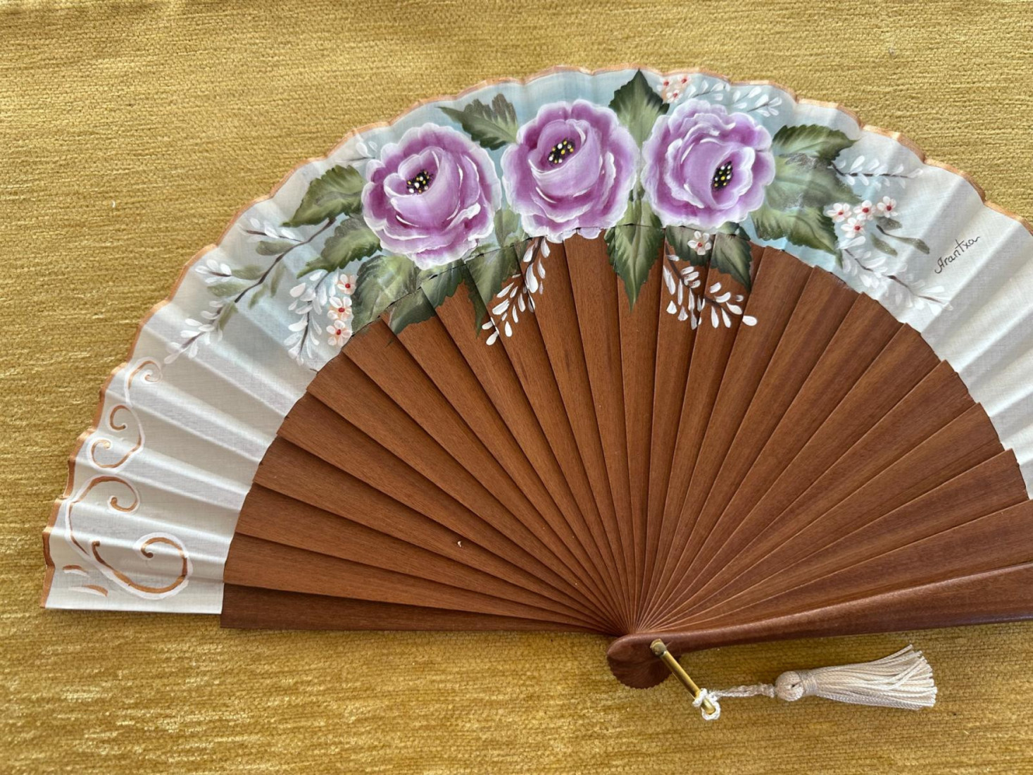 Abanico flores