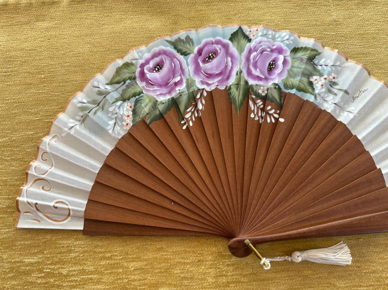 Abanico flores