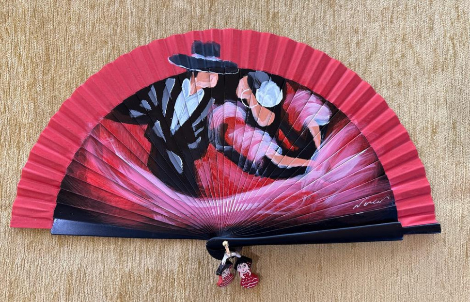 Abanico flamenco