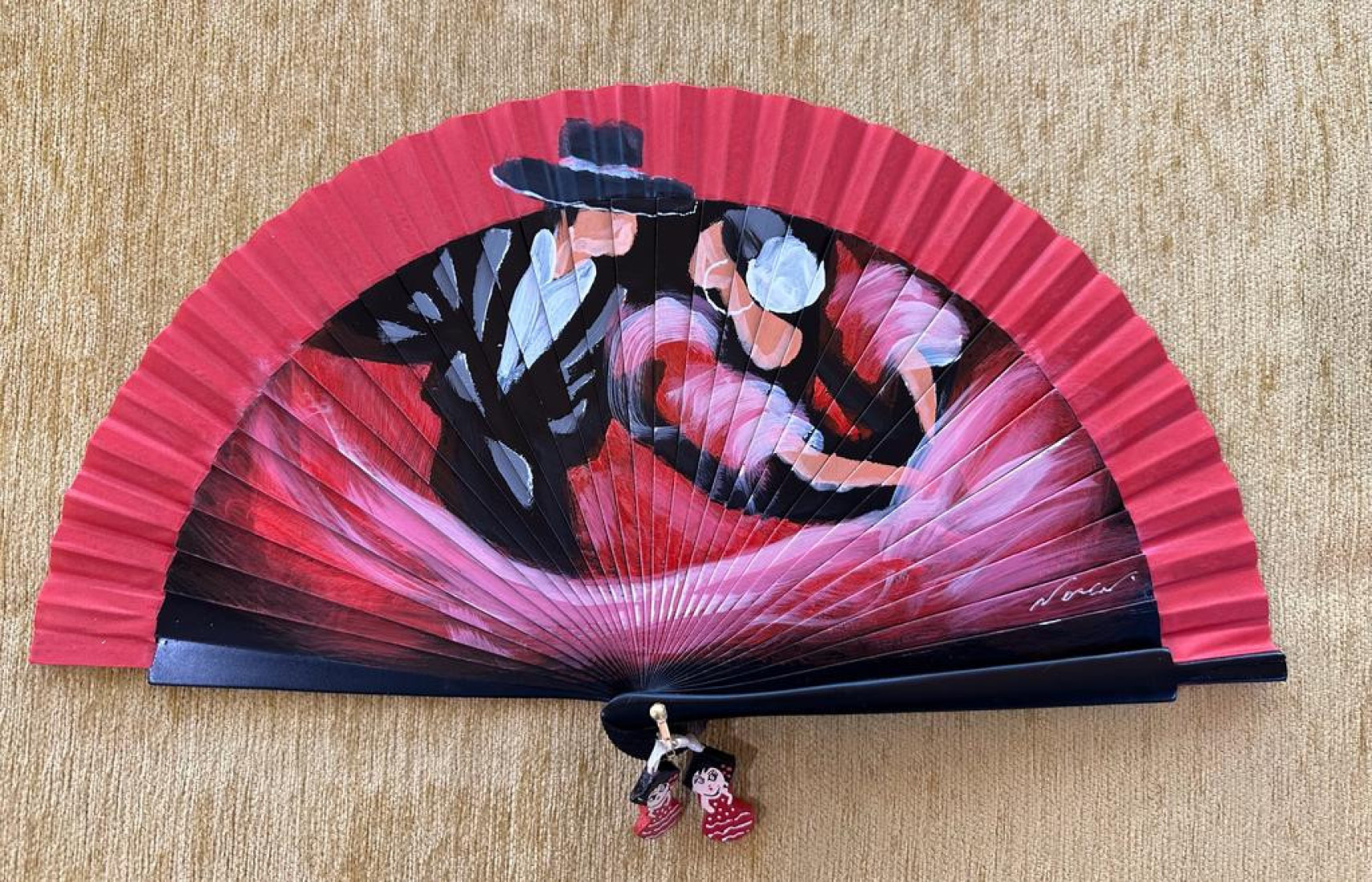 Abanico flamenco