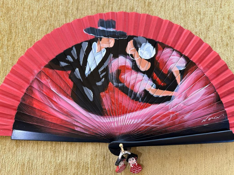 Abanico flamenco