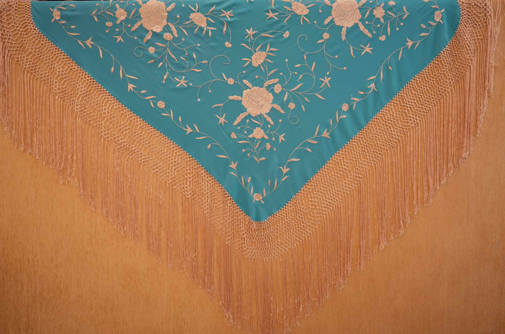 Mantón mano seda 110cm