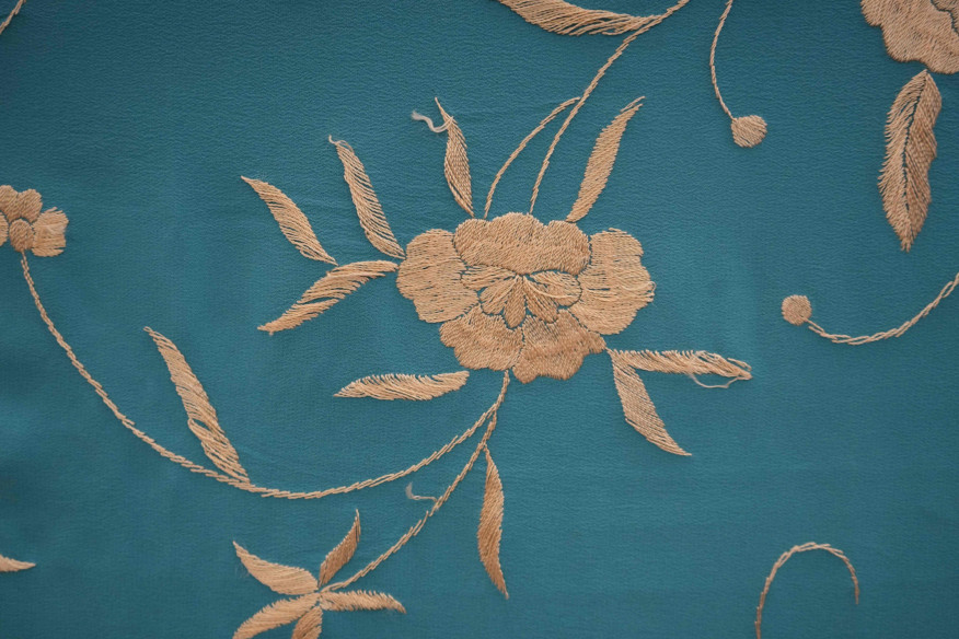 Mantón mano seda 110cm