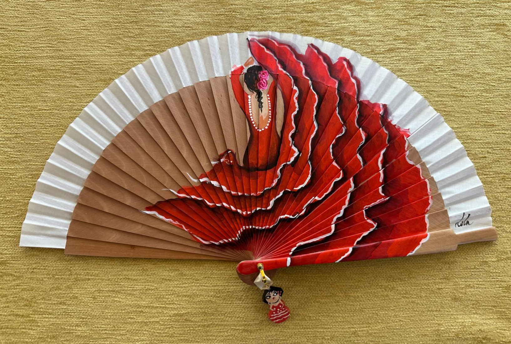 Abanico flamenca