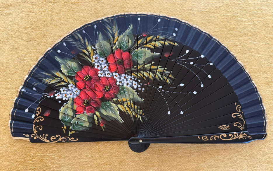Abanico flores