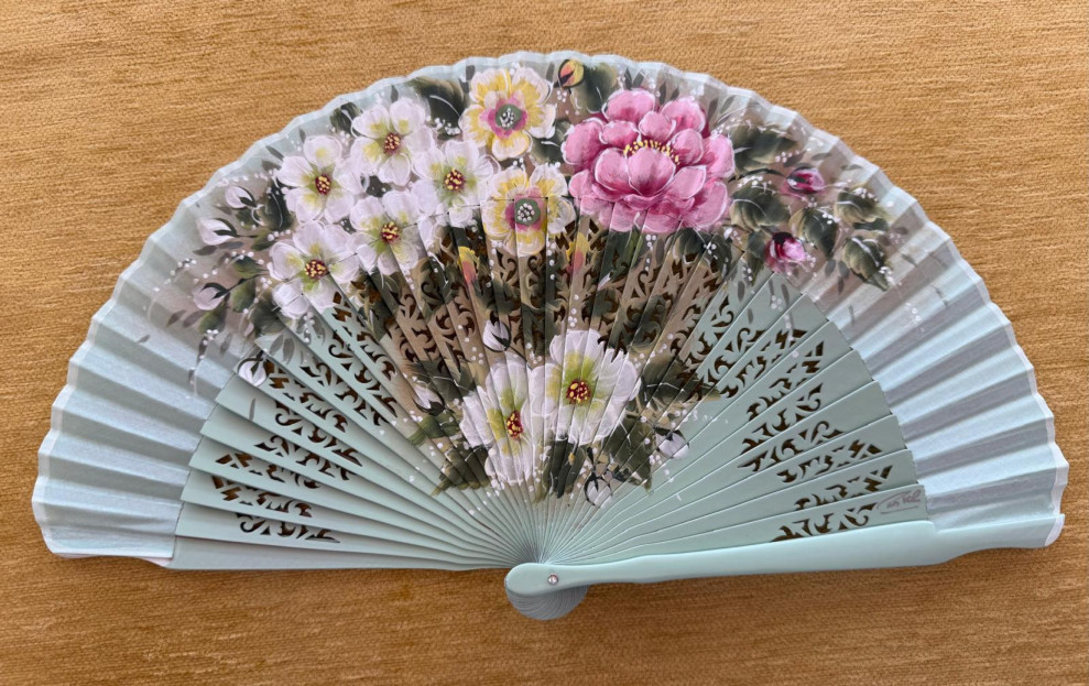 Abanico flores