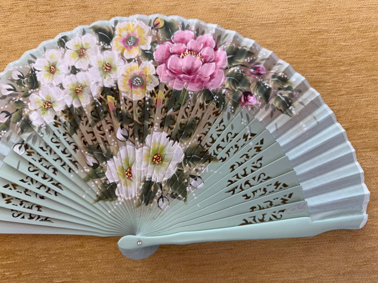 Abanico flores