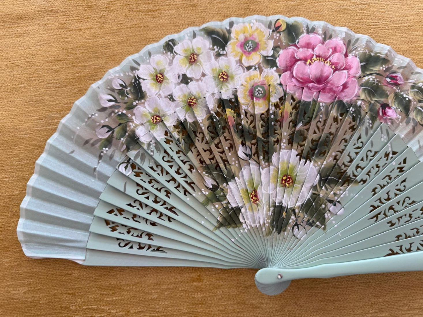Abanico flores