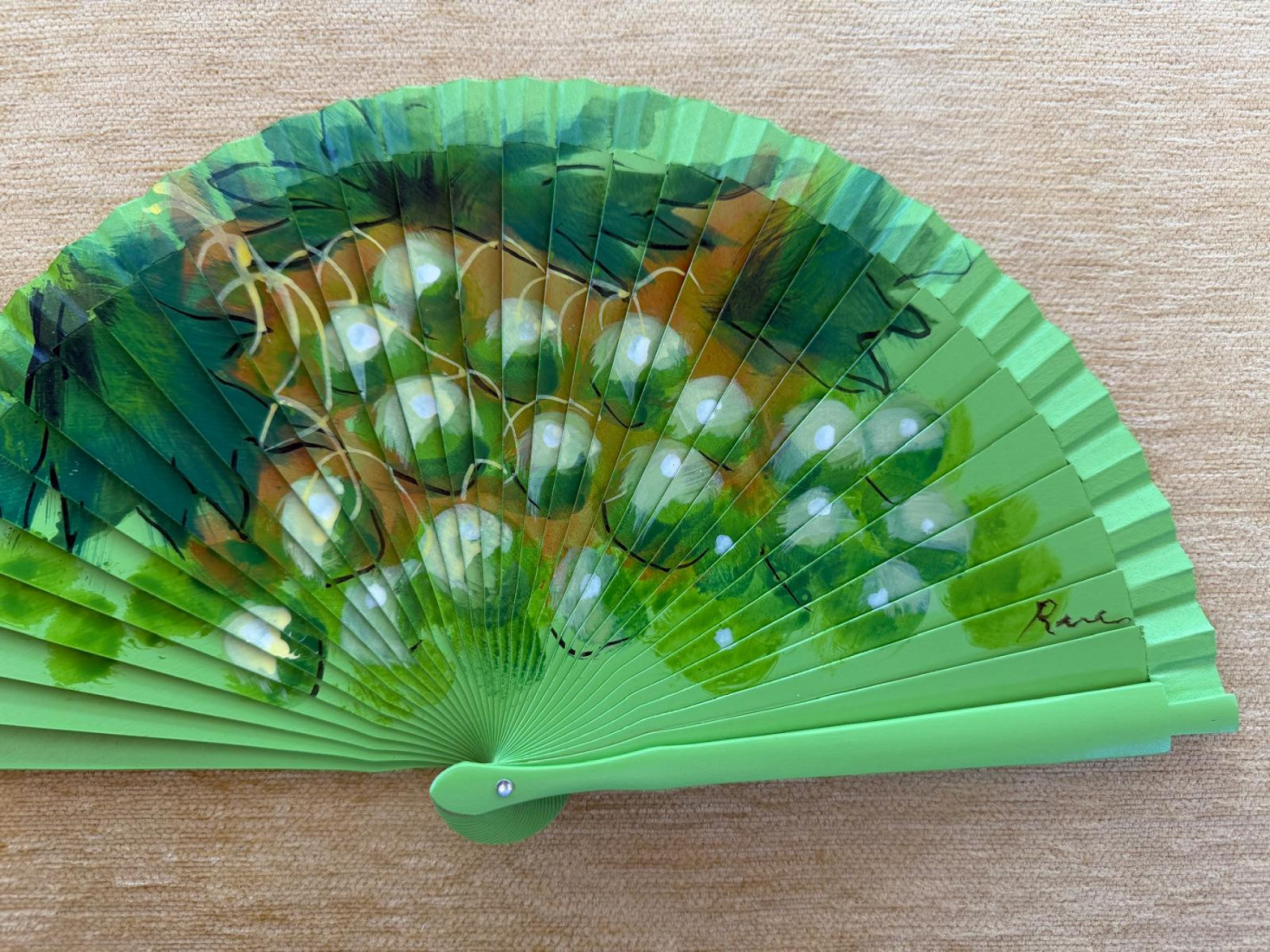 Abanico uvas