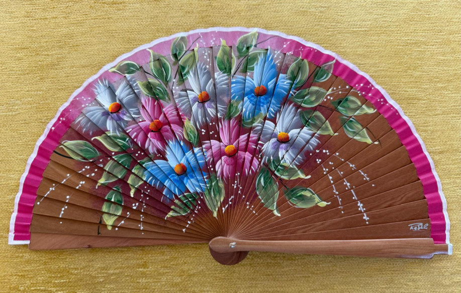 Abanico flores