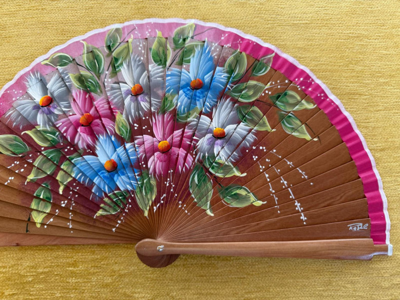 Abanico flores