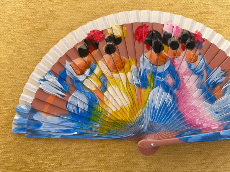 Abanico flamencas