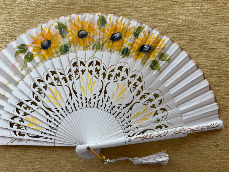 Abanico margaritas