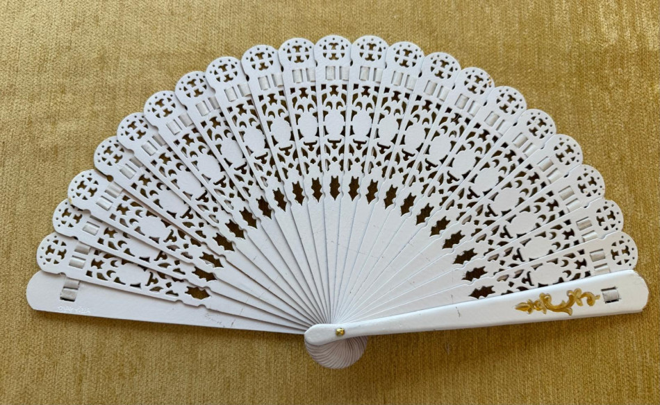 Abanico peral nácar