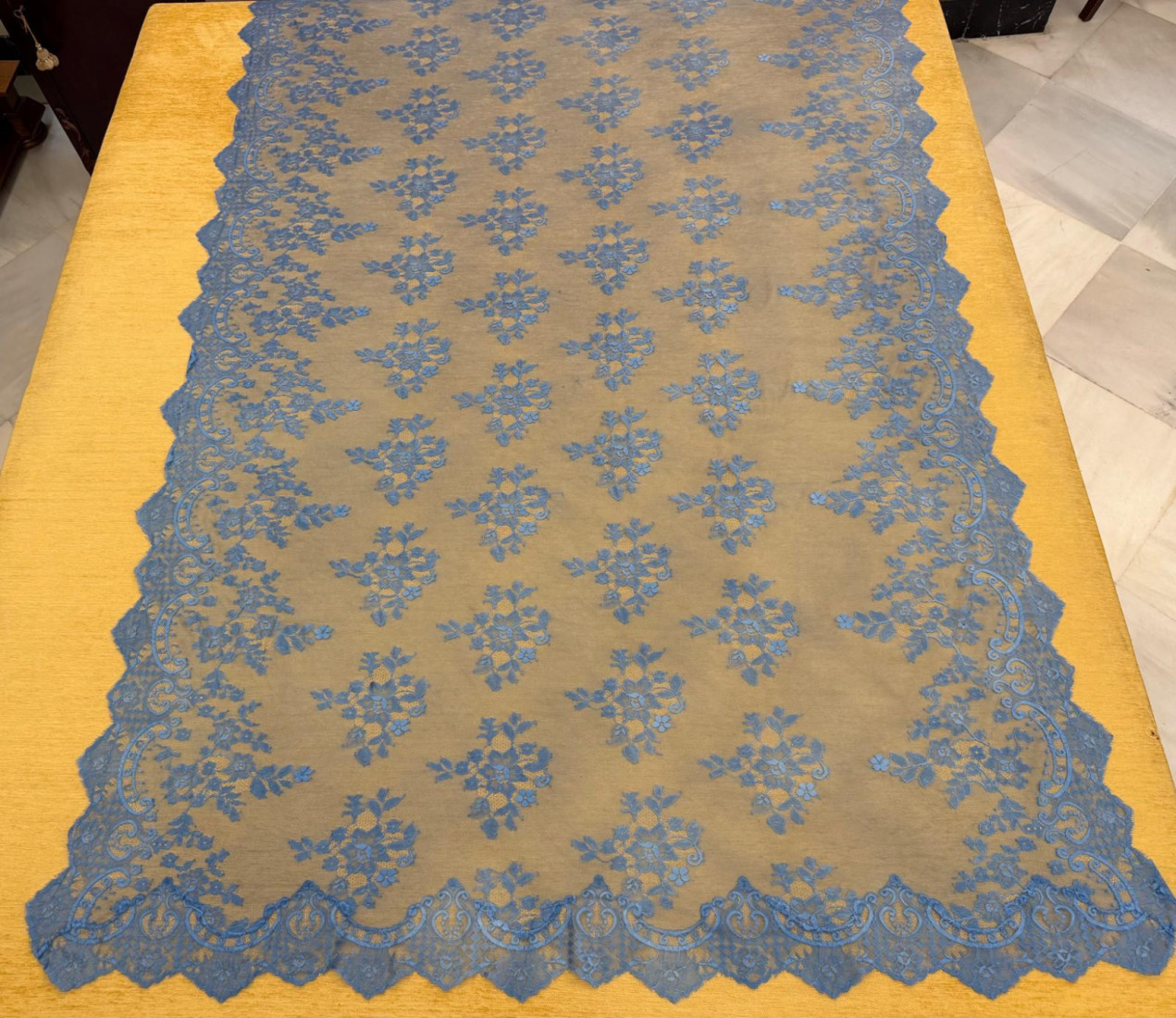 Mantilla máquina azafata 100*220
