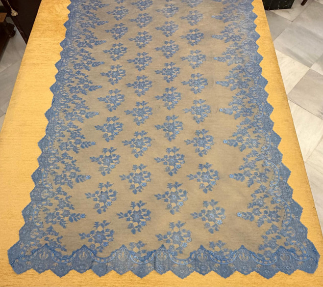 Mantilla máquina azafata 100*220