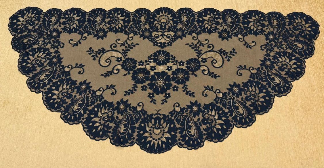 Mantilla media luna 80*160