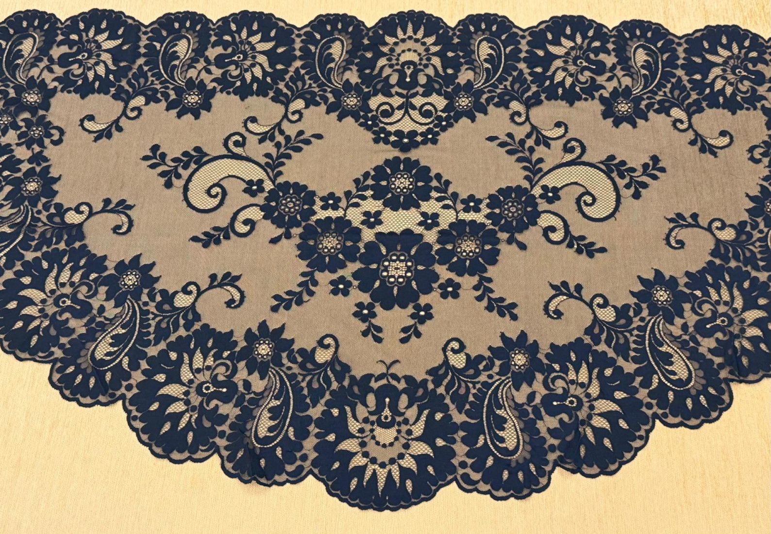 Mantilla media luna 80*160
