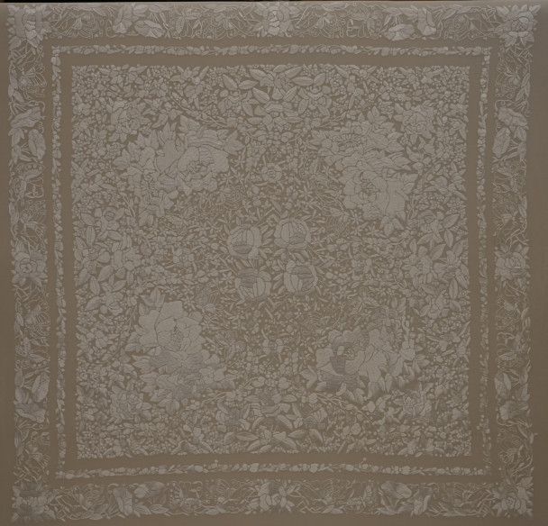 Mantón mano seda 140cm