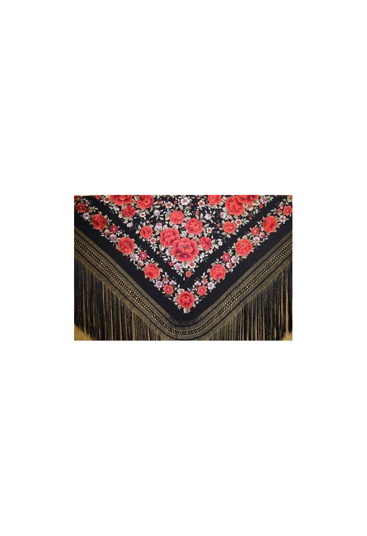 Mantón mano seda 140cm