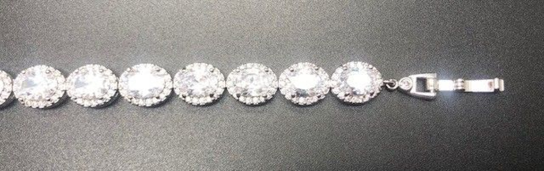 Pulsera cristal colores con circonitas rodio