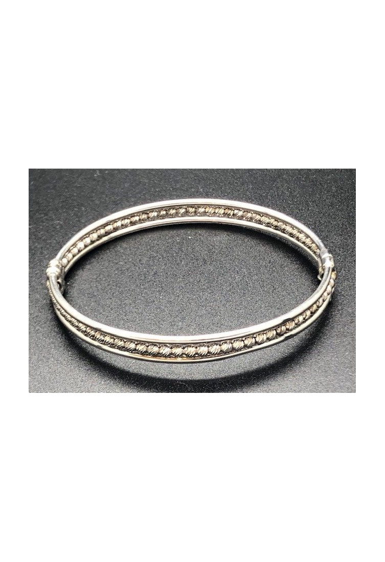 Pulsera plata rígida
