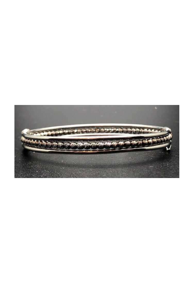 Pulsera plata rígida