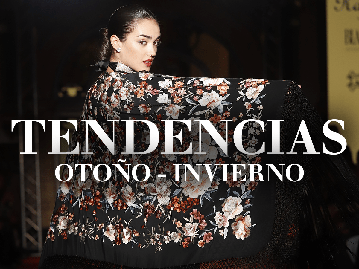 Los colores tendencia que triunfarán este otoño en moda flamenca y en el Mantón de Manila