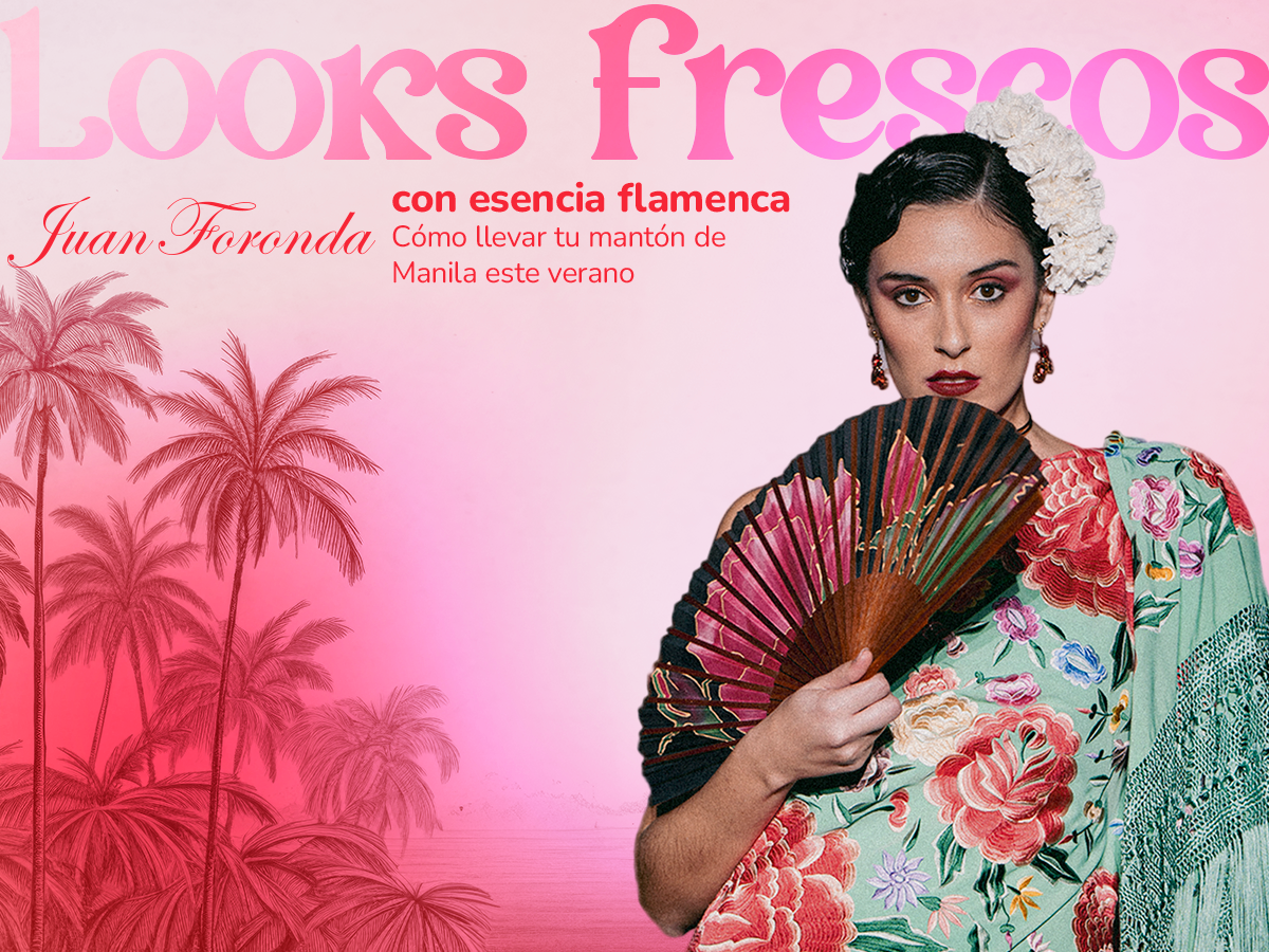Looks frescos con esencia flamenca: cómo incorporar el mantón de Manila a tu día a día este verano