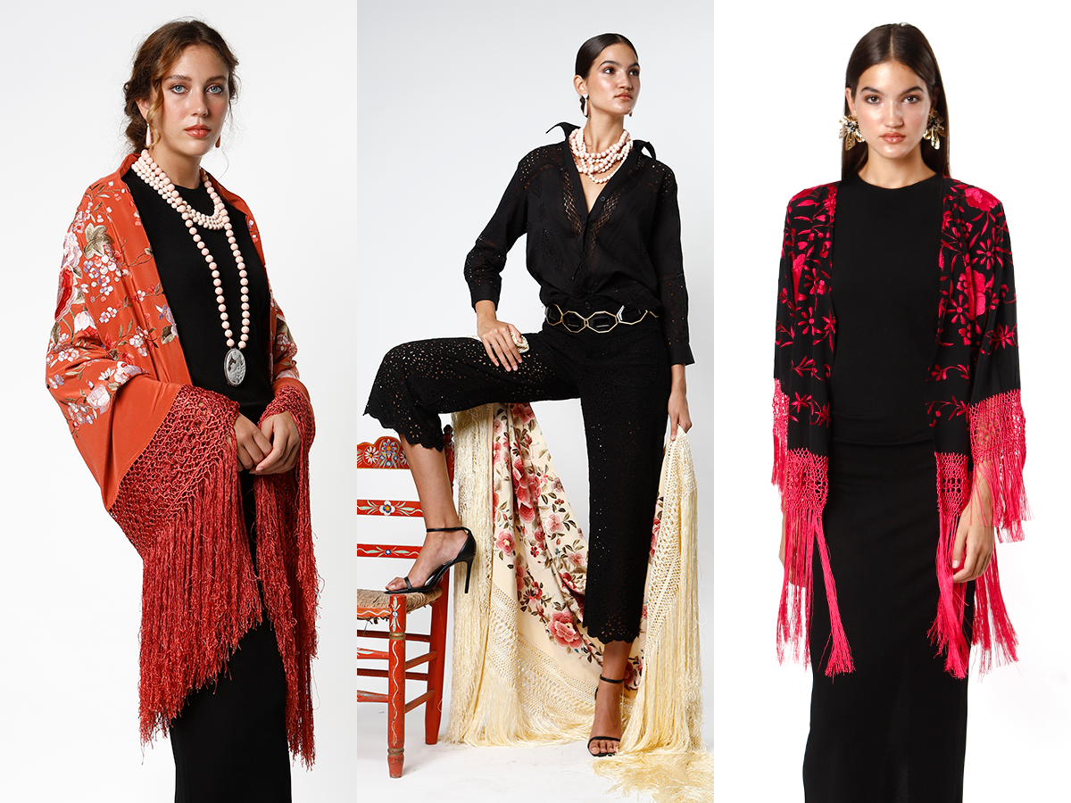 El arte de combinar el mantón con accesorios: joyas, bolsos y zapatos que realzan tu look
