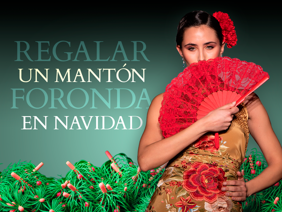 Regalar un mantón Foronda en Navidad: una joya que pasa de generación en generación