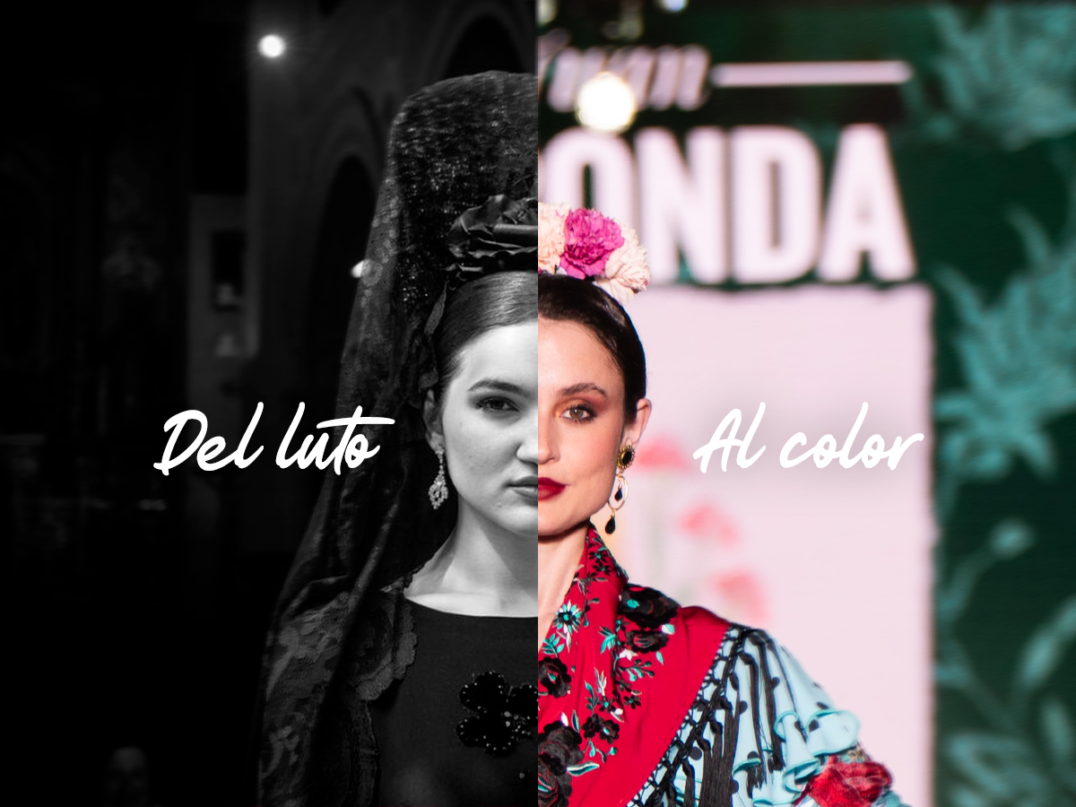 Del luto al color: cómo evoluciona el estilo andaluz de Semana Santa a la Feria de Abril